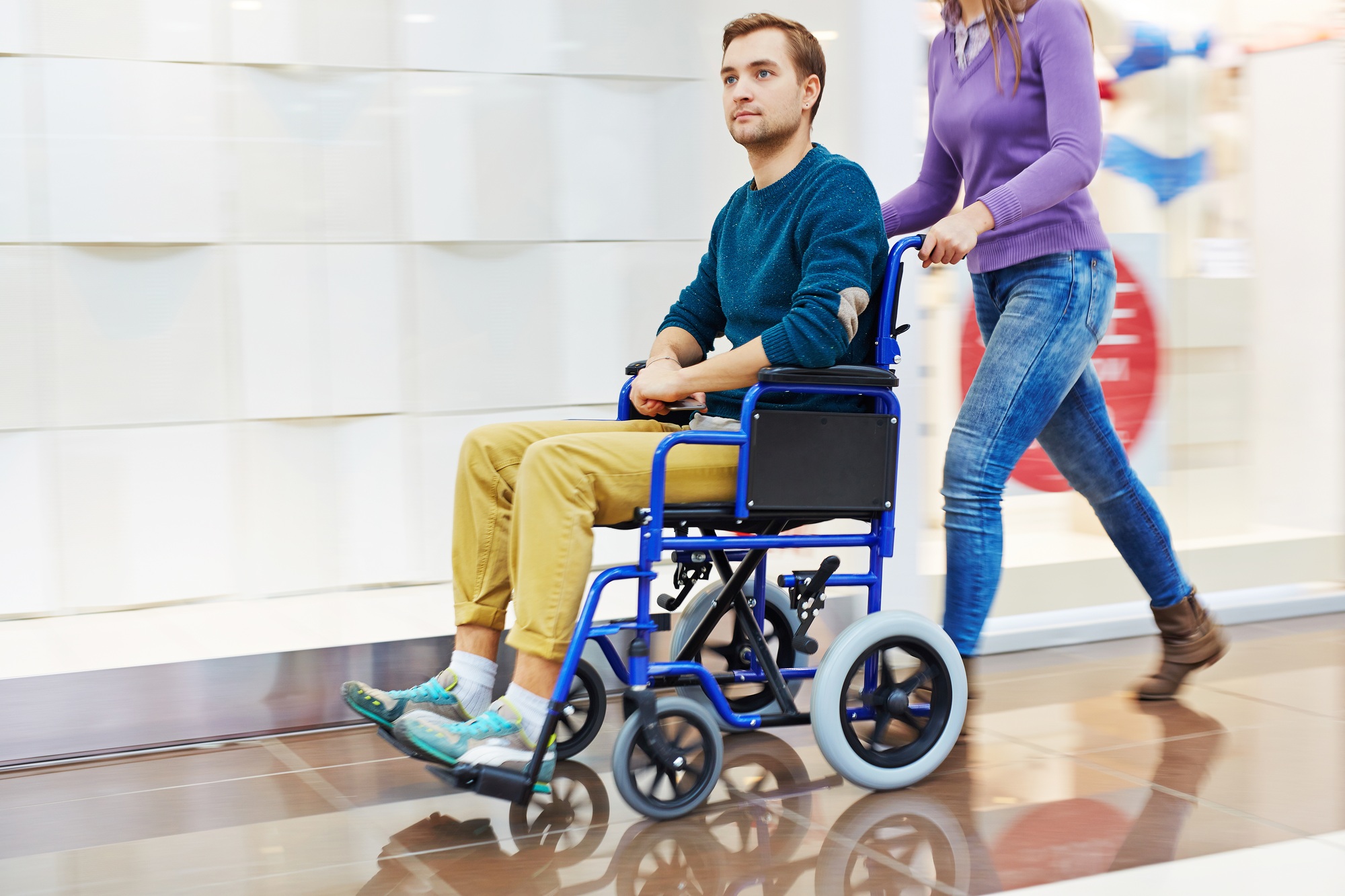Disable guy