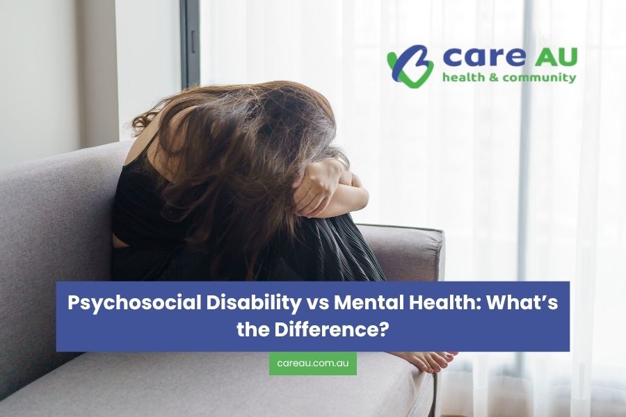 Person looking thoughtful by the window representing psychosocial disability and mental health awareness